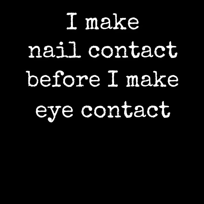 I make nail contact before nail tech