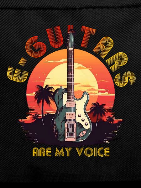 Sunset Gitarre Geschenk