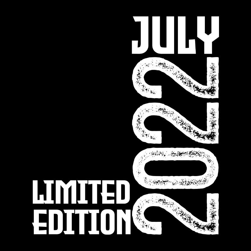 Geschenk Juli 2022. Geburtstag Juli 2022.