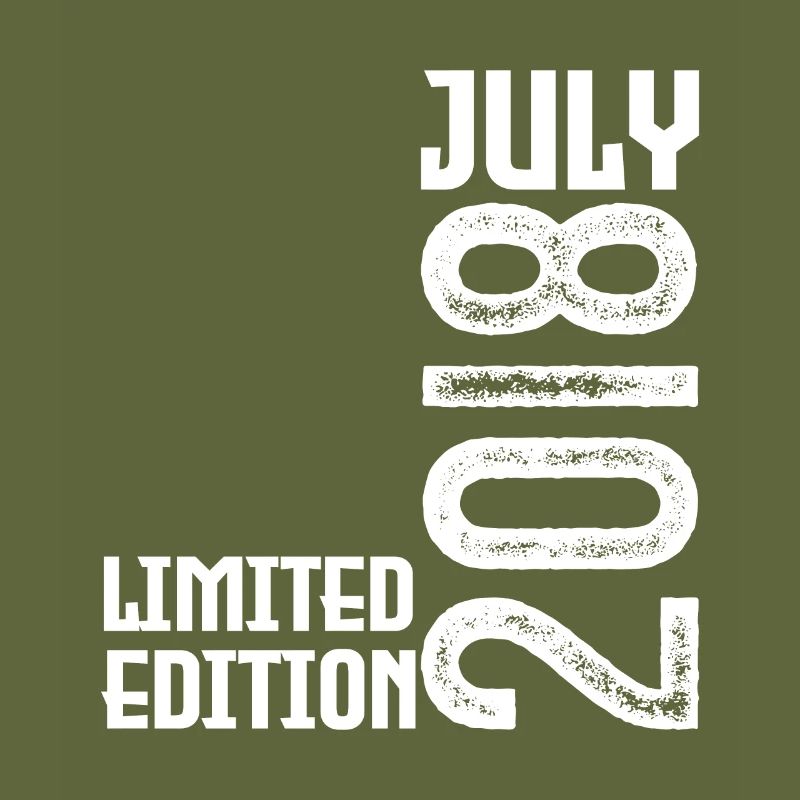 Geschenk Juli 2018. Geburtstag Juli 2018.