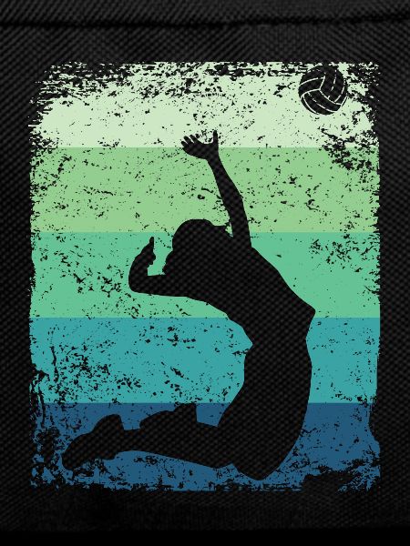 Volleyball Player Retro Beach Volleyball