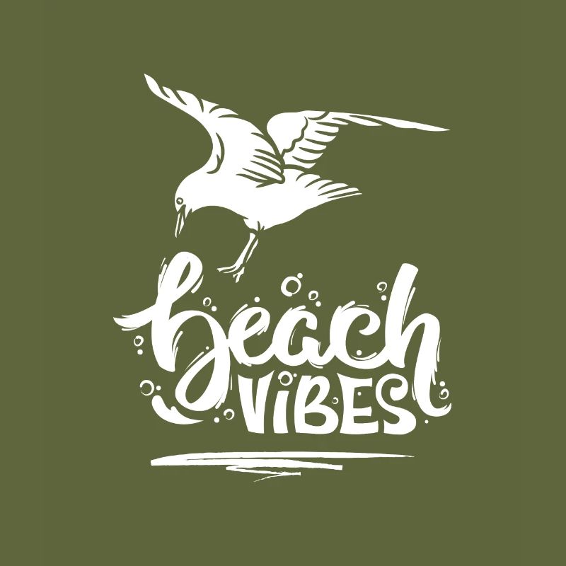 Beach Vibes & Seagull