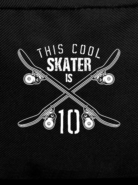 This cool skater is 10