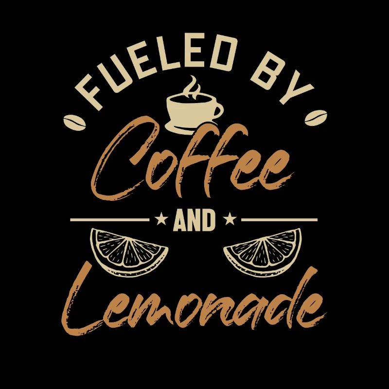 Alimenté par le café et la limonade Limonade