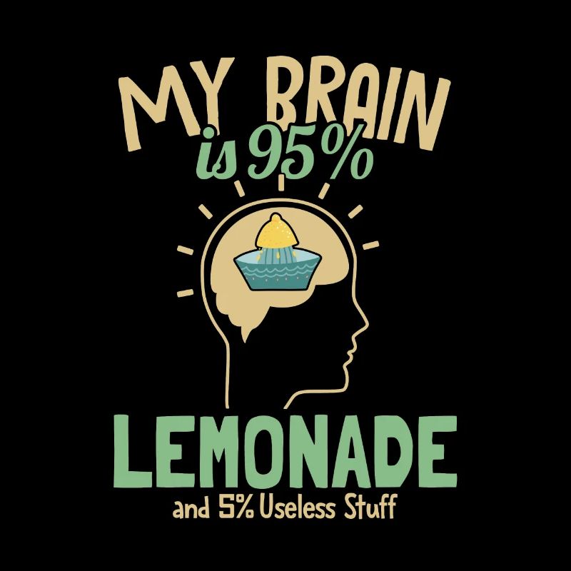 My Brain is 95% Lemonade Lemonade Lovers
