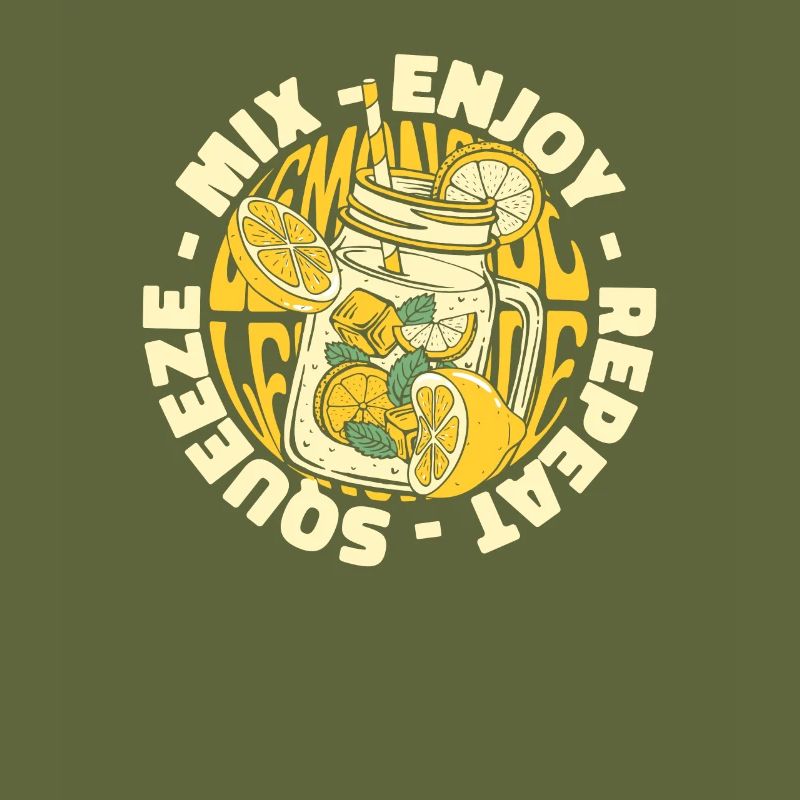 Squeeze Mix Enjoy Repeat Lemonade Lovers