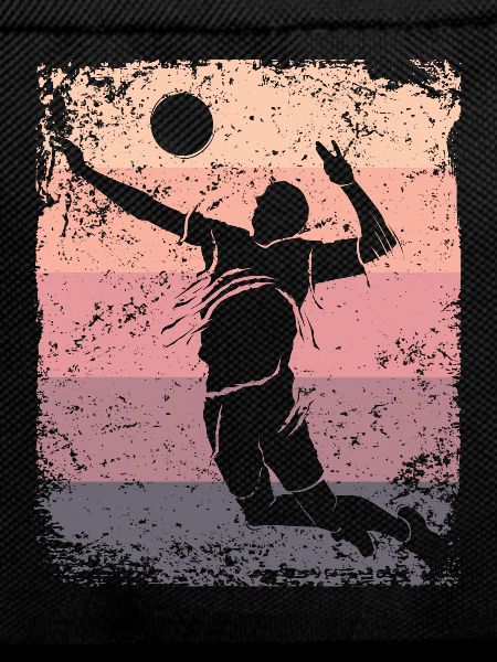 Volleyball Player Retro Beach Volleyball