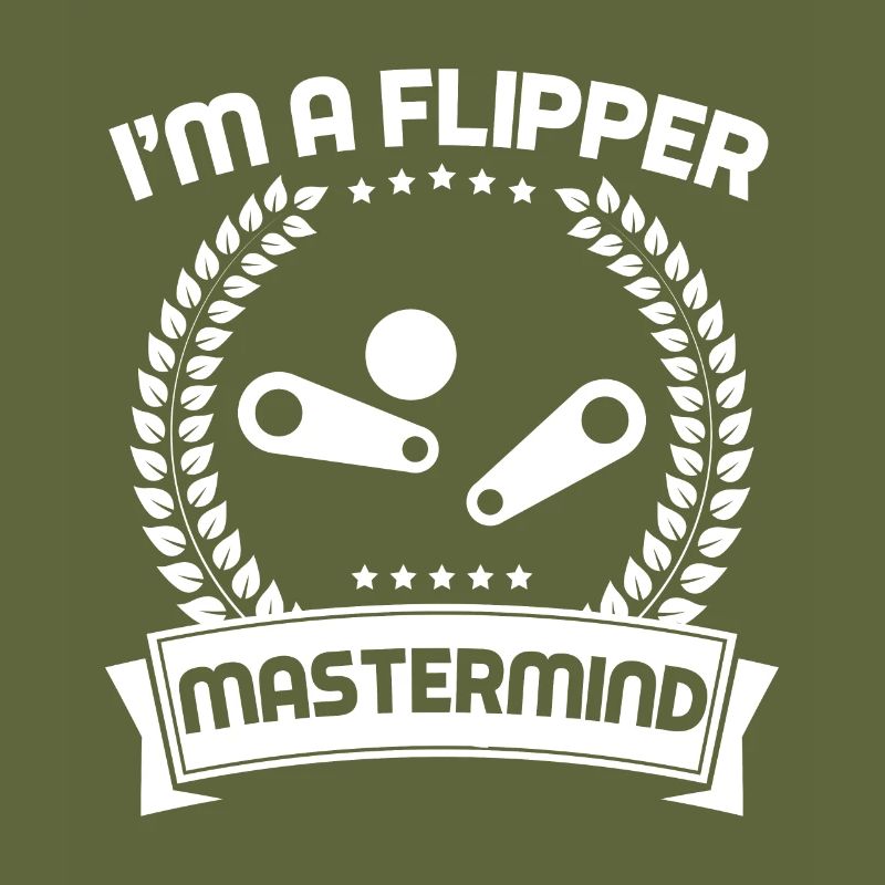 I ́m A Flipper Mastermind Pinball Player GIft Idea