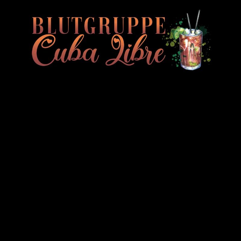 Blutgruppe Cuba Libre Cocktail Barkeeper