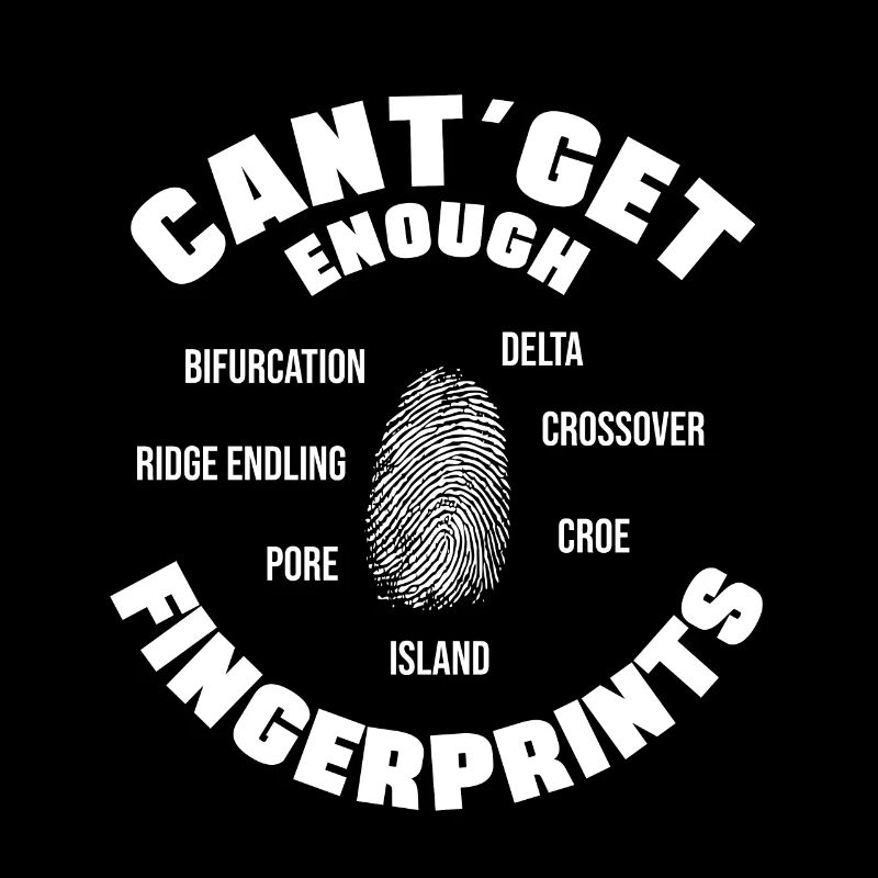 Can't Get Enough Fingerprints Crime Lab Gift Idea