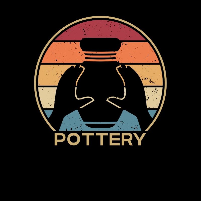 Retro Pottery Wheel Hobby Pottery Pro Lover