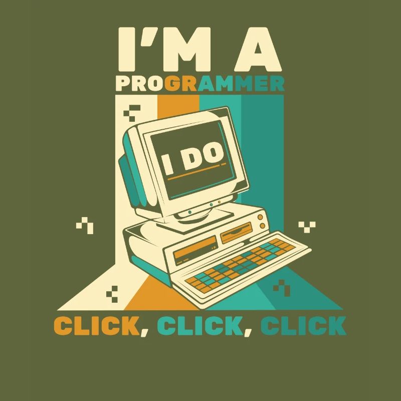 I'm A Programmer Click Software Engineer Coder