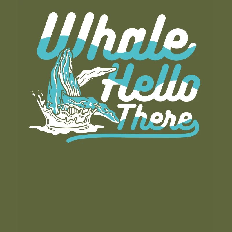 Whale Hello There Blue Beluga Cachalot Whale