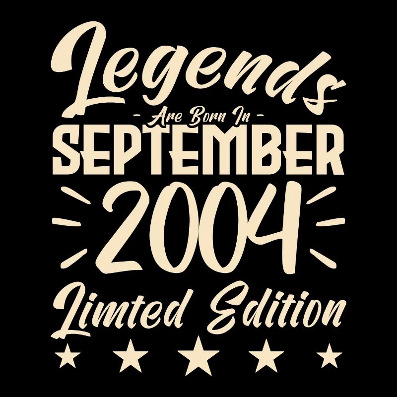 Naissance En Septembre 2004. Cadeau de September.