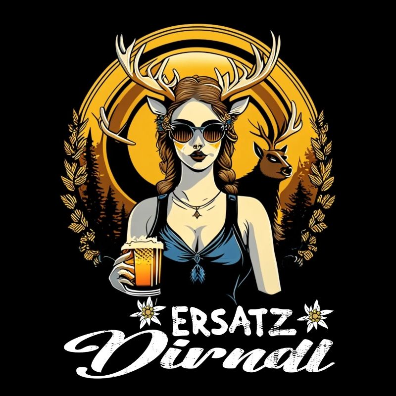Tracht & Trachten Hirsch Ersatz Dirndl