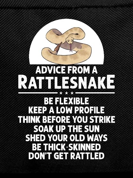 Advice From Rattlesnake Snakes Gift