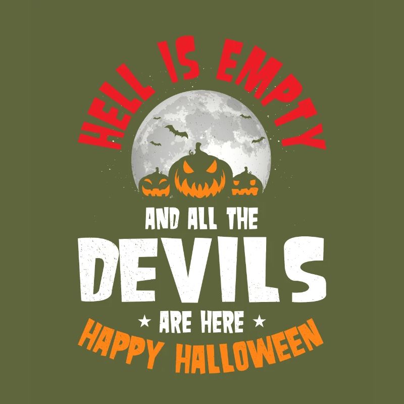 L’enfer est vide Devils Happy Halloween Costume