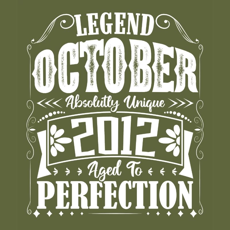 October 2012. October 2012 Birthday Gift.