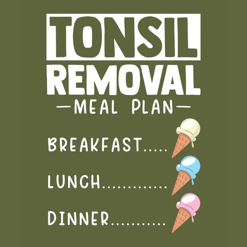Tonsil Removal Meal Plan Ice Cream Tonsil Surgery