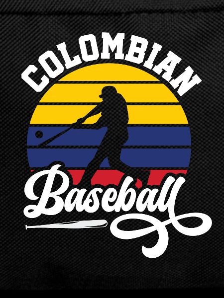 Colombian Baseball Retro Baseball Player