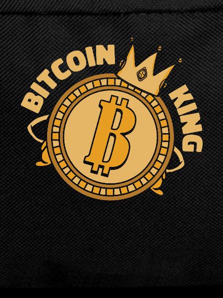Bitcoin King Cryptocurrency Blockchain Crypto