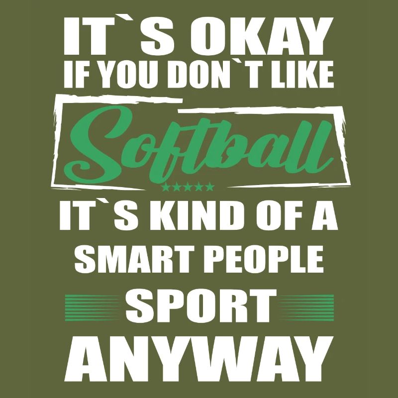 Ce n’est pas grave si vous n’aimez pas le softball
