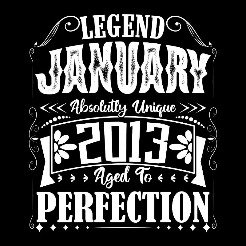 January 2013. January 2013 Birthday Gift.