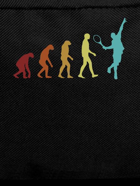 Evolution Tennis Player Tennis Racket