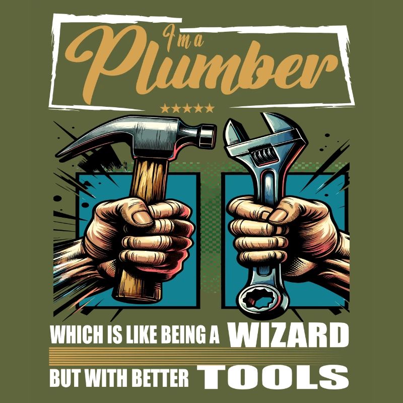 Plumber Beruf Spruch Arbeiter