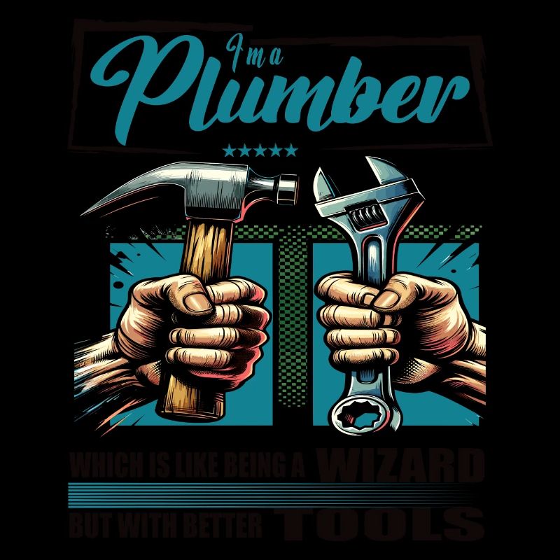 Plumber Beruf Spruch Arbeiter