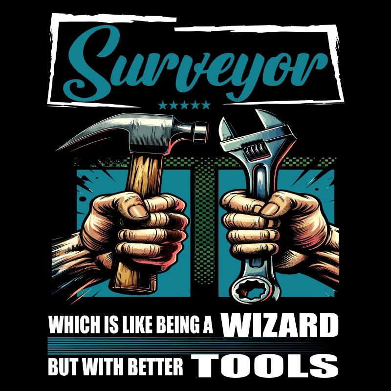 Surveyor Beruf Spruch Arbeiter