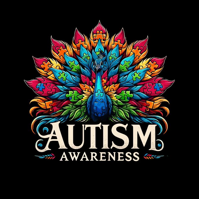 Autism Awareness puzzles piece