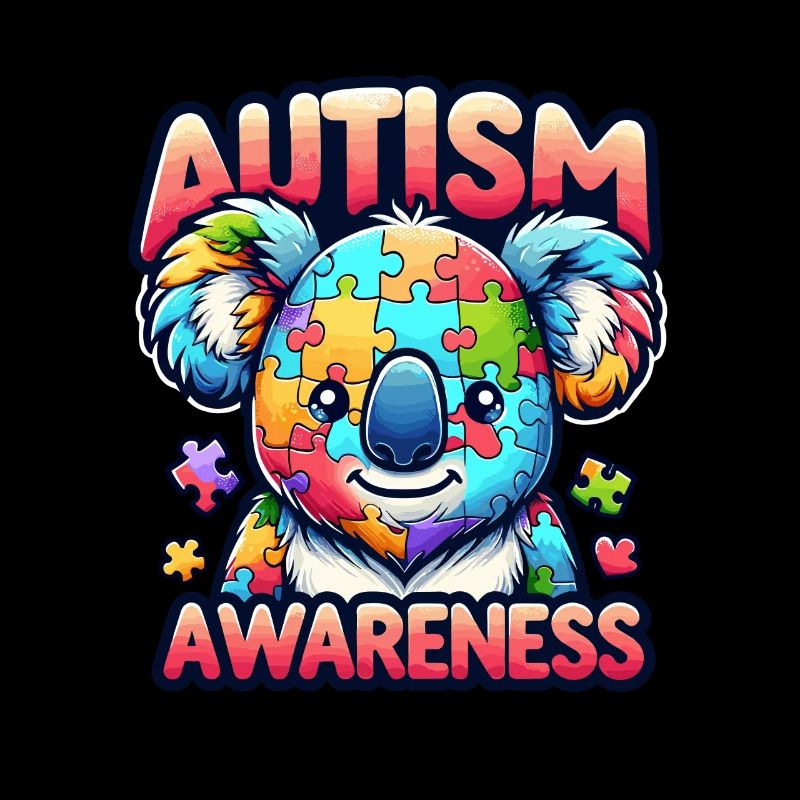 Autism Awareness puzzles piece