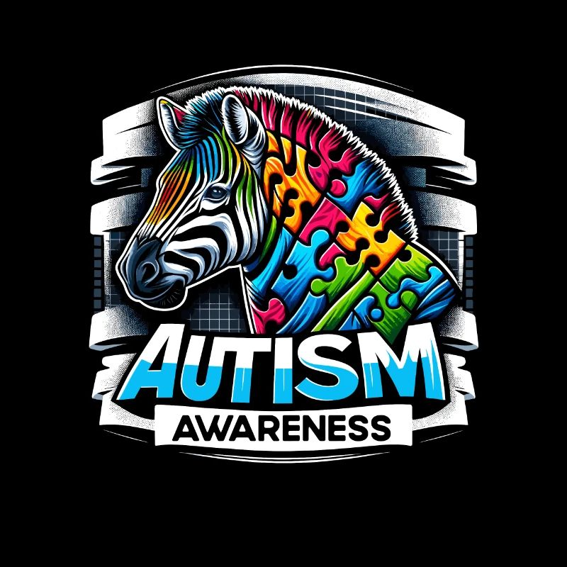 Autism Awareness puzzles piece
