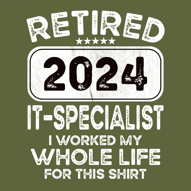Retired It specialist 2024