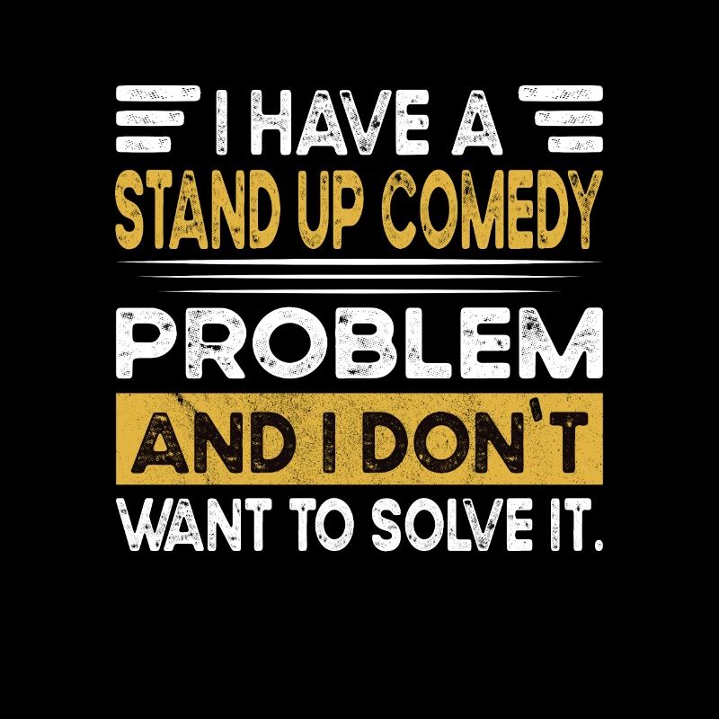 Le stand-up comedy est mon passe-temps