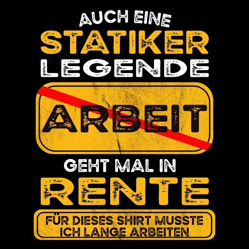 Statiker lustiges Rente Pension