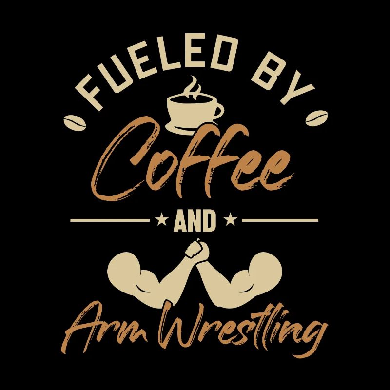 Alimenté par le café et les techniques de bras de fer