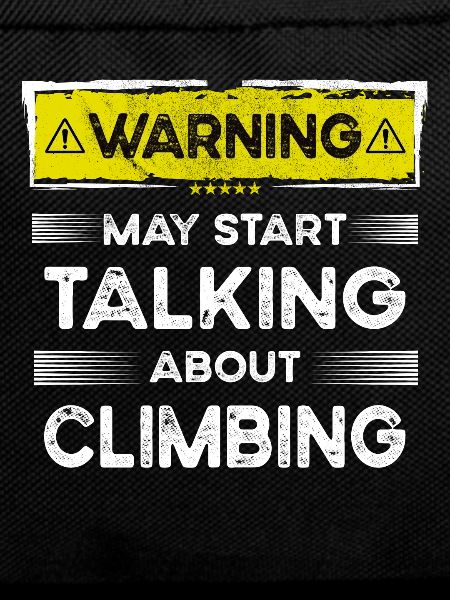 Talking about Climbing funny