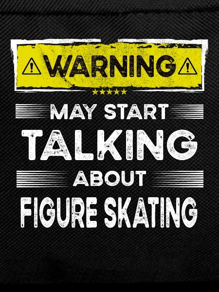 Talking about Figure skating funny