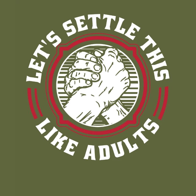 Let's Settle This Like Adults Exercise Trainer
