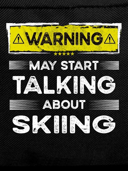 Talking about Skiing funny