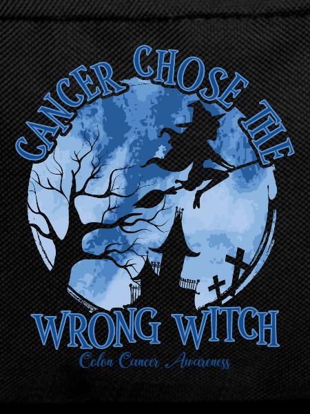 Cancer Witch Dark Blue Colon