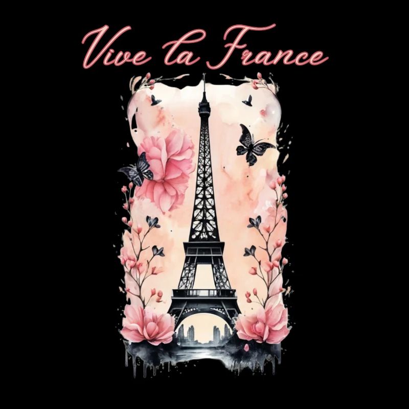 Vive la France-Eiffel Tower-Paris