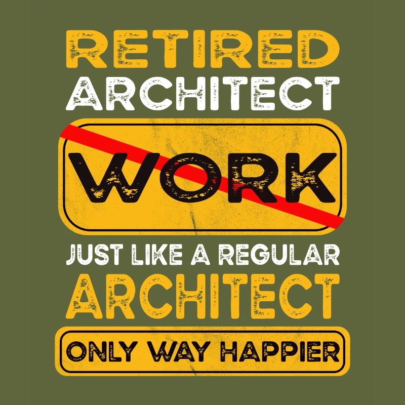 L’architecte de la retraite n’est que plus heureux Retraité