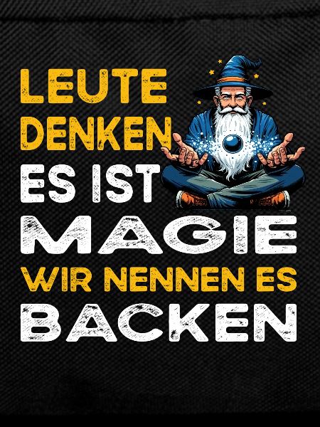 People think magic baking baker