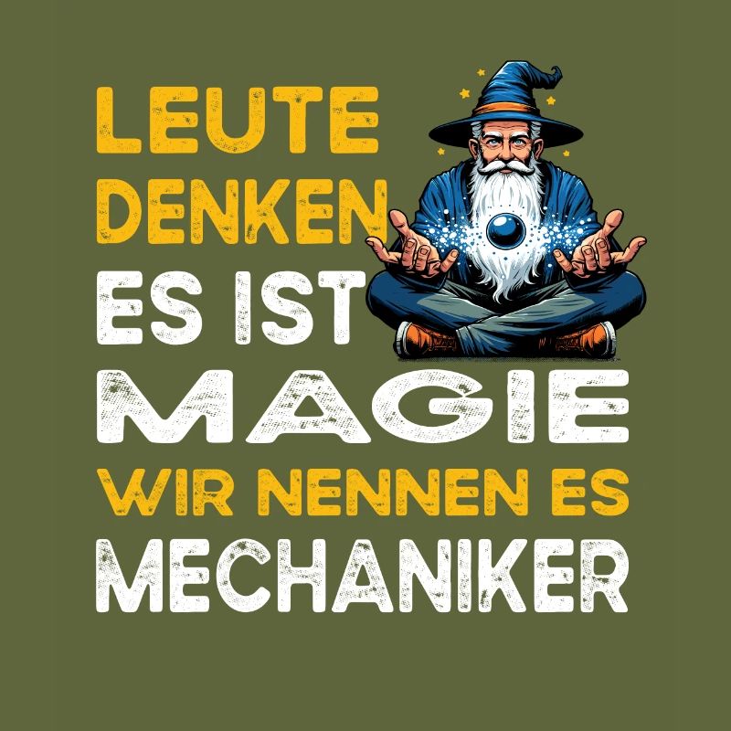 People Thinking Magic Mechanic Car Car
