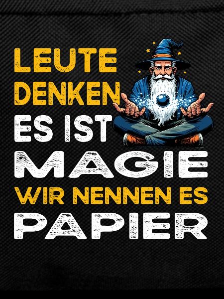 People Thinking Magic Paper Bookbinder