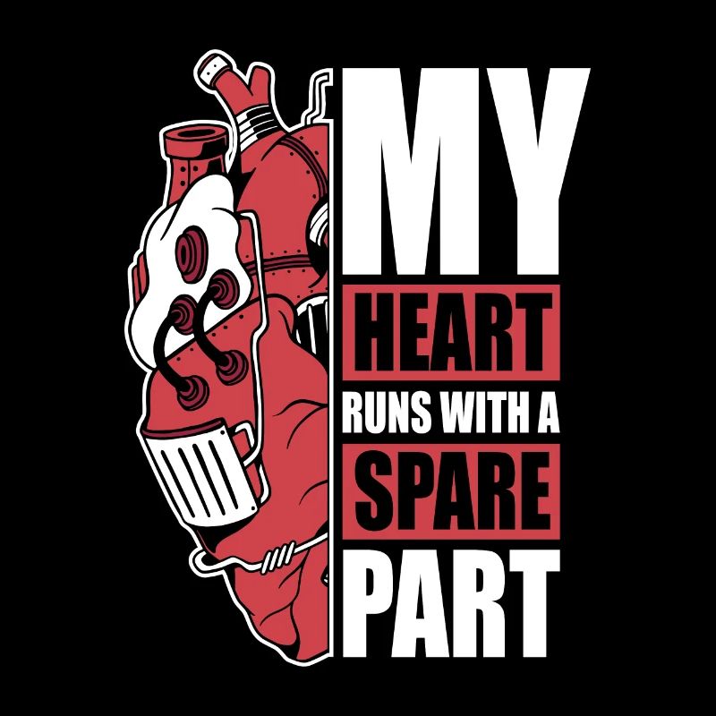 My Heart Runs With A Spare Part Catheter Open