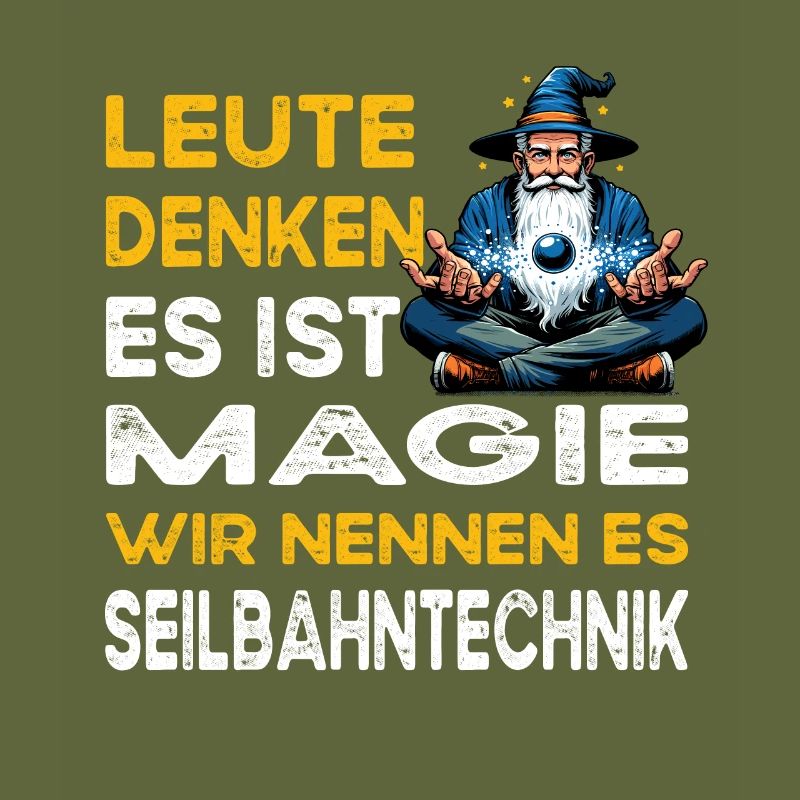 People Thinking Magic Ropeway Technology